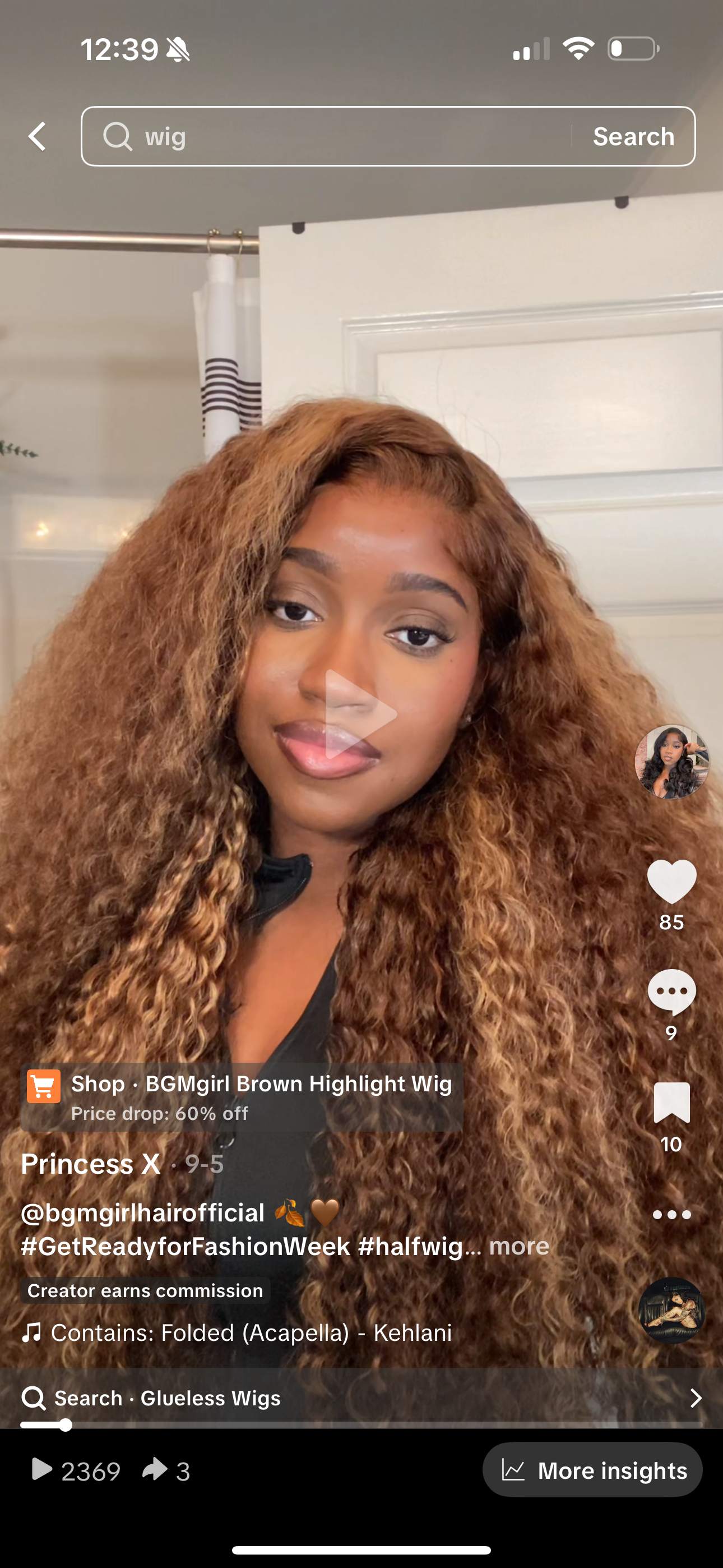 BGMgirl Hair