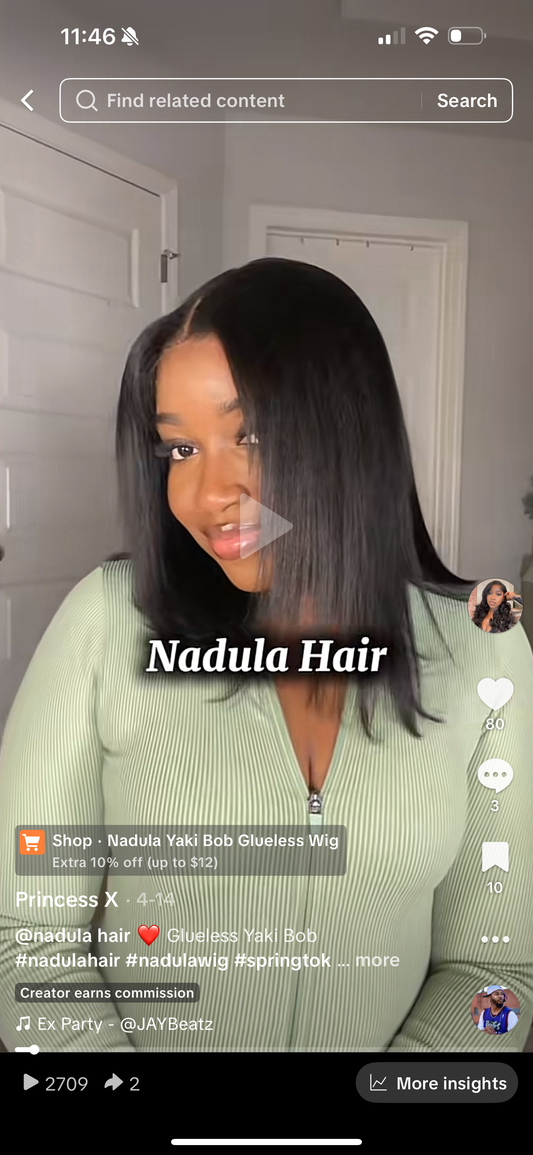 Nadula Yaki Straight Bob